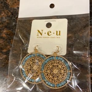 Neu gem stone earrings